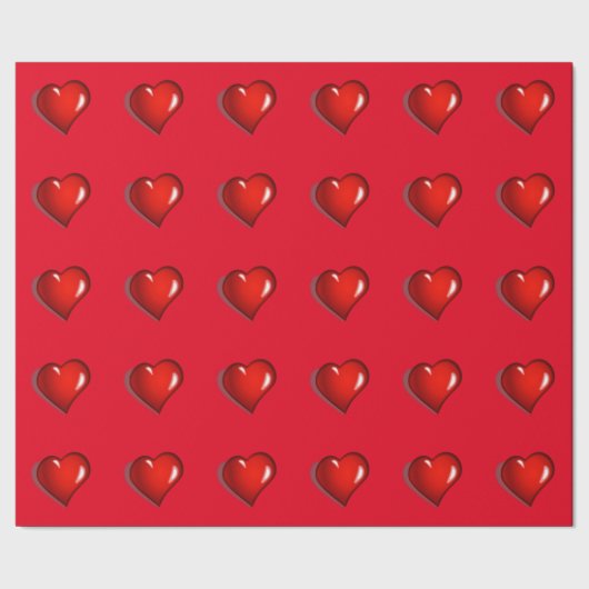 I Liebe Sie Geschenkpapier (Saum)