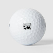 ***I LIEBE SIE*** GOLFBALL (Vorderseite)