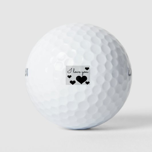 ***I LIEBE SIE*** GOLFBALL (Vorderseite)