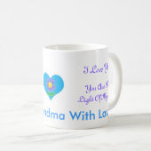 I Liebe Sie Großmutter Kaffeetasse (VorderseiteRechts)