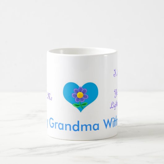 I Liebe Sie Großmutter Kaffeetasse (Mittel)