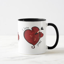 I Liebe Sie Herz-Tasse Tasse