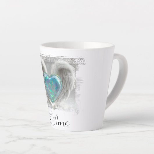 *~* I Liebe Sie hören OPAL Wings AP78 Ti Amo Milchtasse (Rechte Ecke)