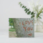 I Liebe Sie Ihre Postkarte (Stehend Vorderseite)