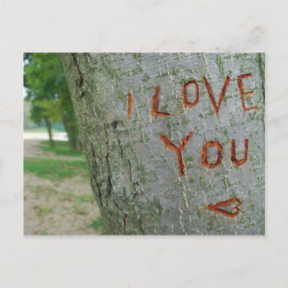 I Liebe Sie Ihre Postkarte