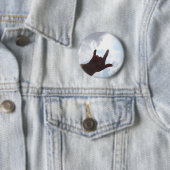 I LIEBE SIE in der Zeichen-Sprache Button (Beispiel)