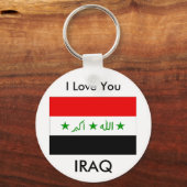 I Liebe Sie IRAK Schlüsselanhänger (Vorderseite)