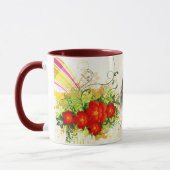I Liebe Sie Jesus / Abstrakt Art 42A Tasse (Links)