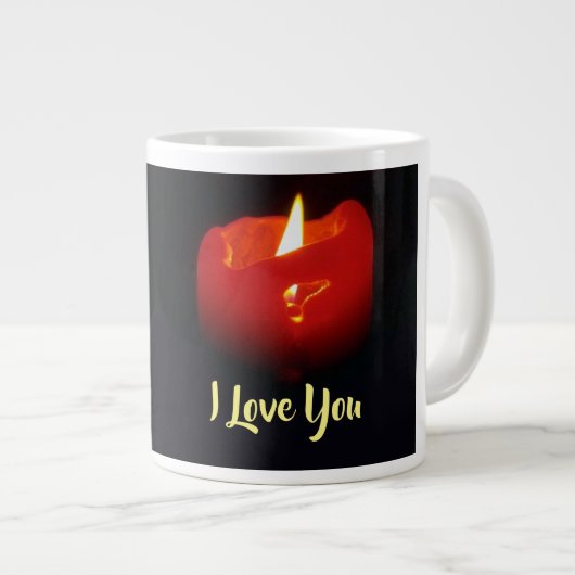 I Liebe Sie - Jumbo-Geschenkidee Tasse (Vorderseite Rechts)