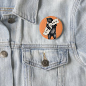 I Liebe Sie Kalifornien-feste Umarmung Button (Beispiel)
