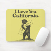 I Liebe Sie Kalifornien Mousepad (Mit Mouse)
