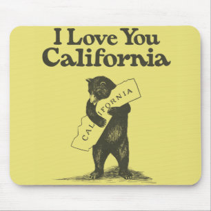 I Liebe Sie Kalifornien Mousepad