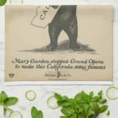 I Liebe Sie Kalifornien-Tuch Handtuch (Gefaltet)