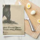 I Liebe Sie Kalifornien-Tuch Handtuch (Viertel Falte)