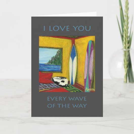 I Liebe Sie Karte (Vorderseite)