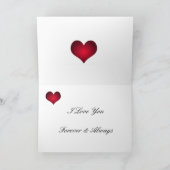 I Liebe Sie Karte (Innenseite)