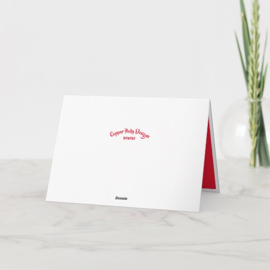 I Liebe Sie Karte (Rückseite)