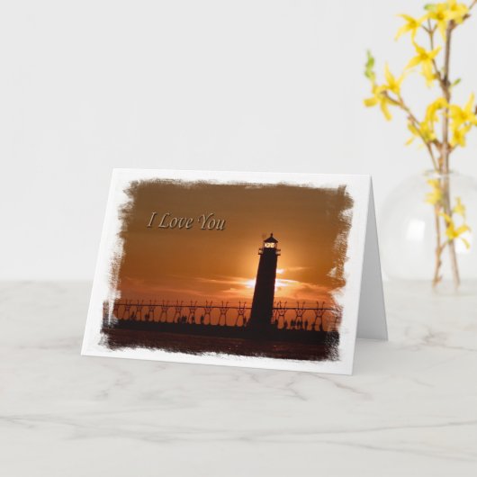 I Liebe Sie Karte (Gelbe Blume)