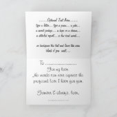 I Liebe Sie Karte Personalisierte Lieblingskarten (Innenseite)