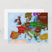 I Liebe Sie Karte Postkarte (Vorne/Hinten)