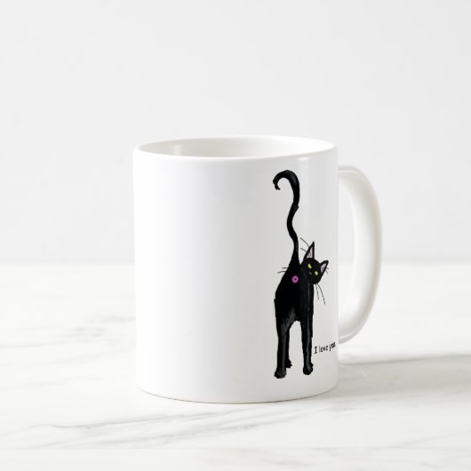 I Liebe Sie, Katze Kaffeetasse (VorderseiteRechts)