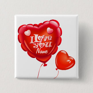 I Liebe Sie Knopf 2 Button