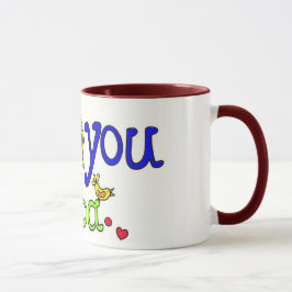I Liebe Sie Kuchen Tasse