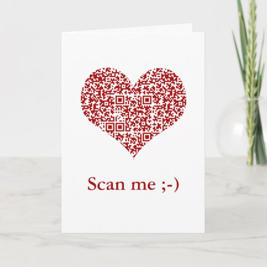 I Liebe Sie! Liebe I Sie! Liebe I Sie! QR Code Karte (Vorderseite)