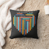 I Liebe Sie - Liebe Word Quest - Herzpuzzle Kissen (Decke)