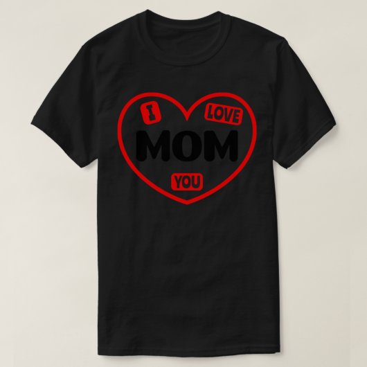 I Liebe Sie Mama 1 T-Shirt (Design vorne)