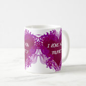 I LIEBE SIE MAMA-GESCHENK-ROMANTISCHE TASSE (VorderseiteRechts)