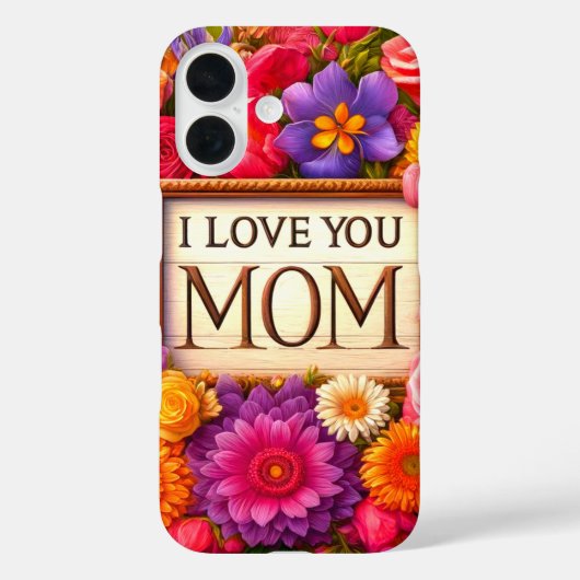 I Liebe Sie Mama Handy Fall Case-Mate iPhone Hülle (Rückseite)
