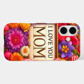 I Liebe Sie Mama Handy Fall Case-Mate iPhone Hülle (Rückseite (Horizontal))