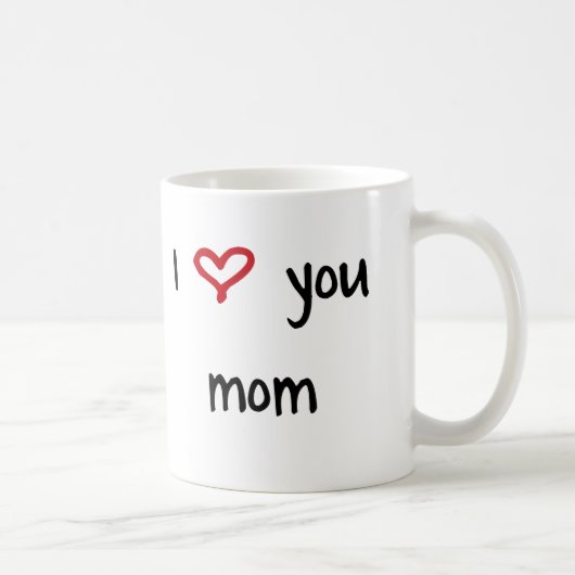 I Liebe Sie, Mama Kaffeetasse (Rechts)