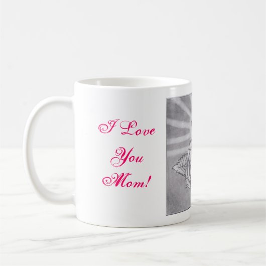 I Liebe Sie Mama! Kaffeetasse (Links)