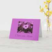 I Liebe Sie, Mama Karte (Gelbe Blume)