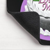 I Liebe Sie Mama-Kuchen Mousepad (Ecke)