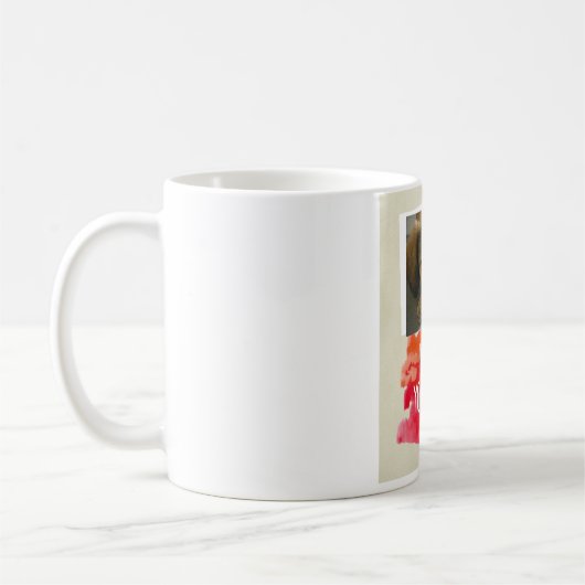 I Liebe Sie Mama-kundenspezifische HundeFoto-Tasse Kaffeetasse (Links)