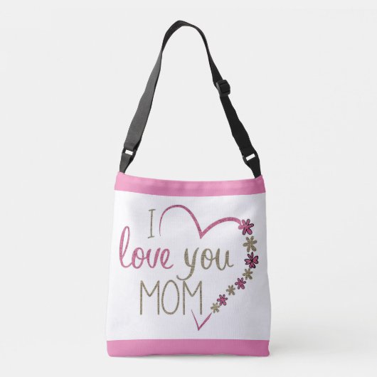 I Liebe Sie Mama Tasche (Rückseite)