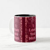 I Liebe Sie Mama Tasse (Vorderseite Links)