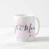 I Liebe Sie Mama-Typografie auf blassem - rosa Kaffeetasse (VorderseiteRechts)