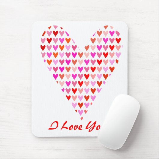 I Liebe Sie Mausunterlage Mousepad (Mit Mouse)