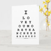 I Liebe Sie mehr als Käse-Karte Karte (Gelbe Blume)