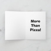 I Liebe Sie mehr als Pizza! Karte (Innenseite)