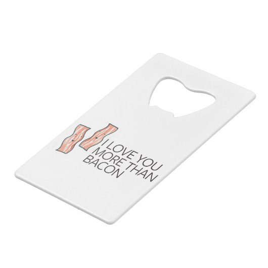 I Liebe Sie mehr als Speck Geldbeutel Flaschenöffner (Rückseite Schrägansicht)