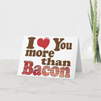 I Liebe Sie mehr als Speck