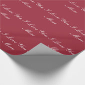 I Liebe Sie mehr Geschenkpapier (Ecke)