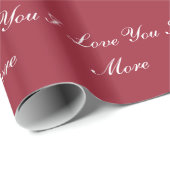 I Liebe Sie mehr Geschenkpapier (Rolleneckpunkt)