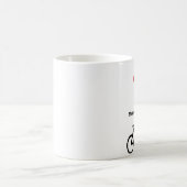 I Liebe Sie mehr Kaffeetasse (Mittel)