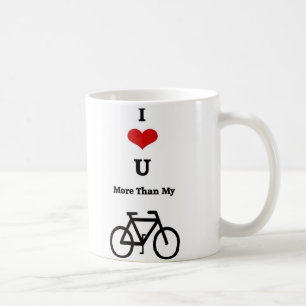 I Liebe Sie mehr Kaffeetasse
